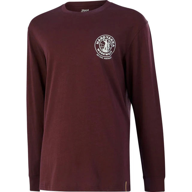 Hard Yakka Heritage Icon Long Sleeve Tee