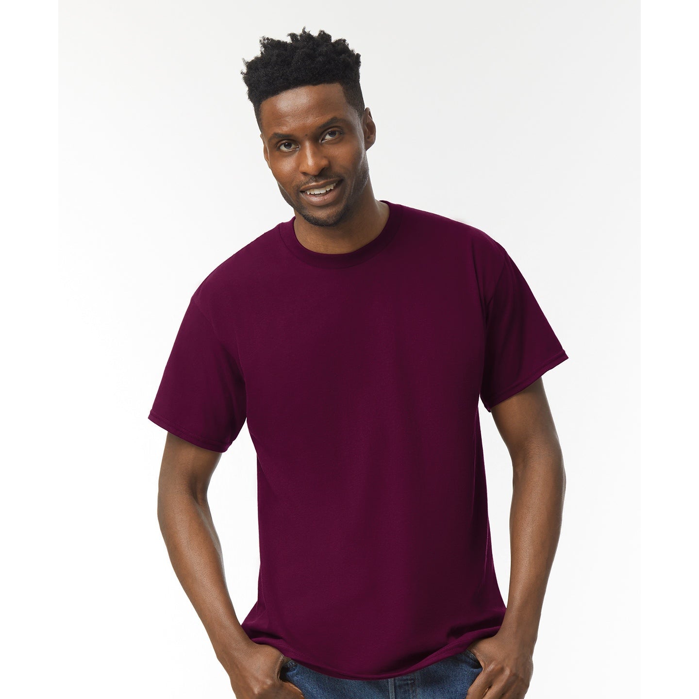 Gildan Heavy Cotton Adult T-Shirt - Maroon