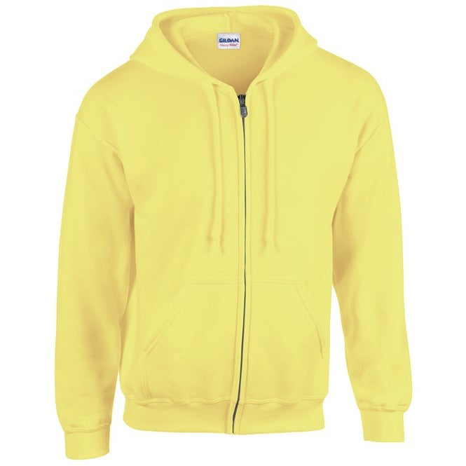 Gildan Heavy Blend Full Zip Hooded Sweatshirt - Safety Green