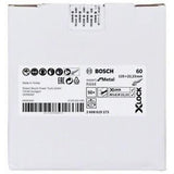 Bosch Professional X-LOCK Fibre Sanding Discs - 125mm G60 R444 Expert for Metal