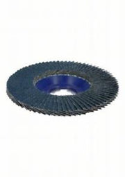 Bosch Professional X-LOCK Flap Discs - Straight Version, Plastic Plate - 125mm - G 40 - X571 - Best for Metal