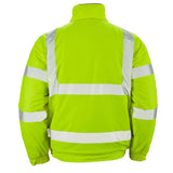 Stormflex® Hi Vis Yellow PU Bomber Jacket