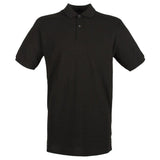 Henbury Micro-Fine Piqué Polo Shirt - Black*