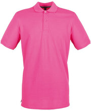 Henbury Micro-Fine Piqué Polo Shirt - Fuchsia