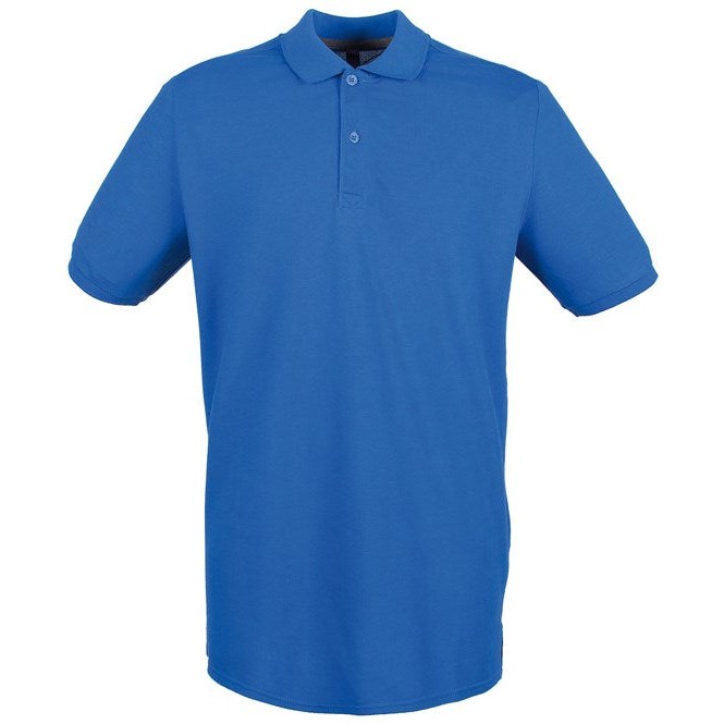 Henbury Micro-Fine Piqué Polo Shirt - Royal*