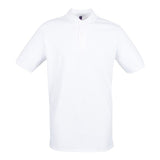 Henbury Micro-Fine Piqué Polo Shirt - White*