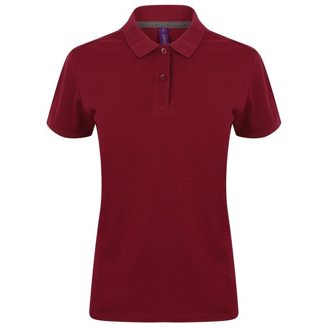 Henbury Women's Micro-Fine Piqué Polo Shirt