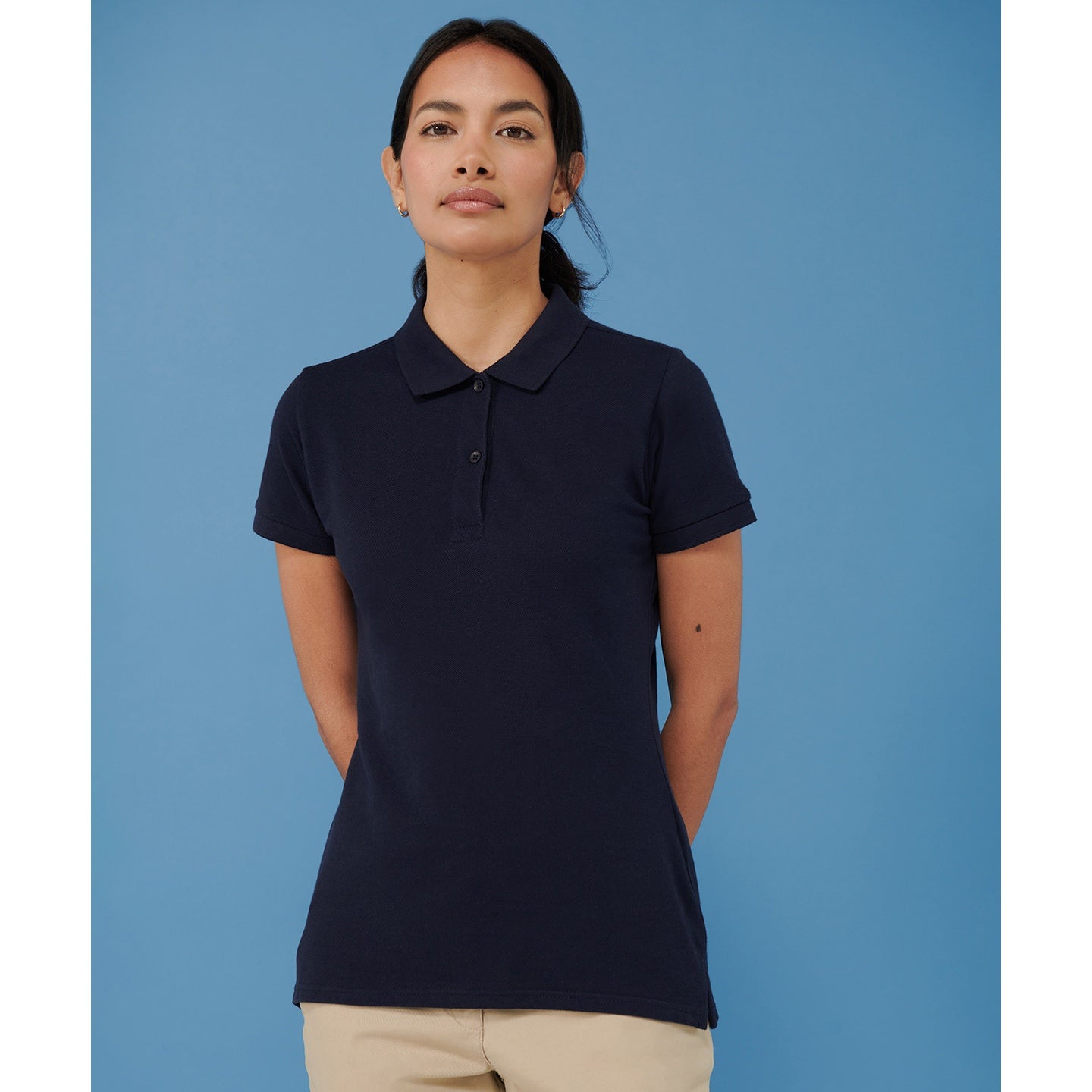 Henbury Women's Micro-Fine Piqué Polo Shirt