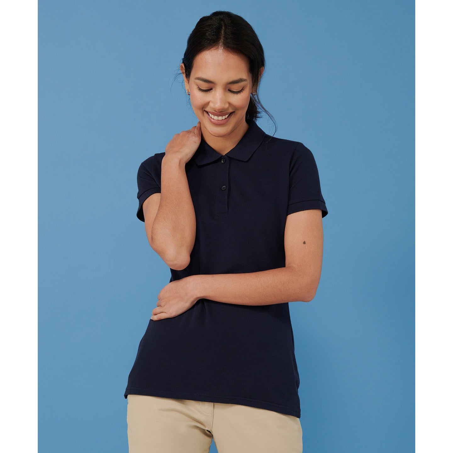 Henbury Women's Micro-Fine Piqué Polo Shirt