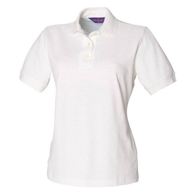 Henbury Women's Classic Cotton Piqué Polo Shirt