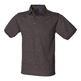 Henbury 65/35 Classic Piqué Polo Shirt - Charcoal