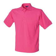 Henbury 65/35 Classic Piqué Polo Shirt - Fuchsia