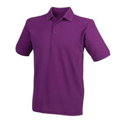 Henbury 65/35 Classic Piqué Polo Shirt - Magenta