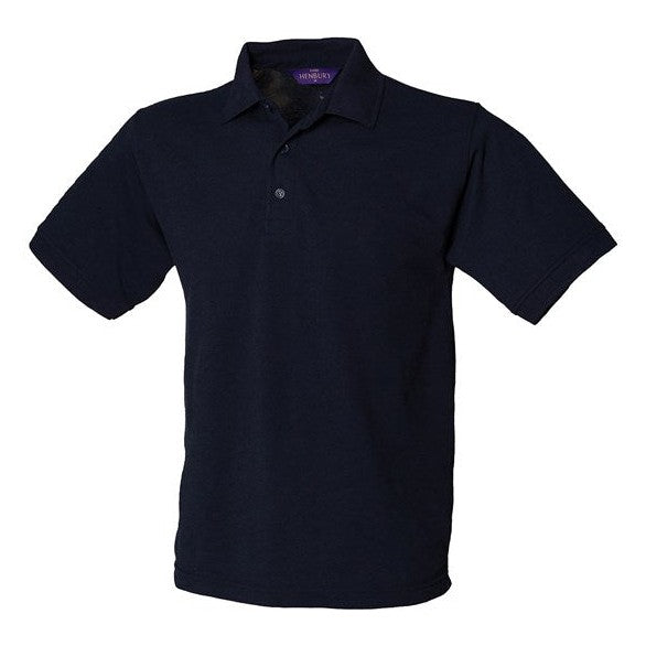 Henbury 65/35 Classic Piqué Polo Shirt - Navy*