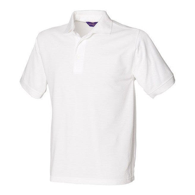 Henbury 65/35 Classic Piqué Polo Shirt - White*