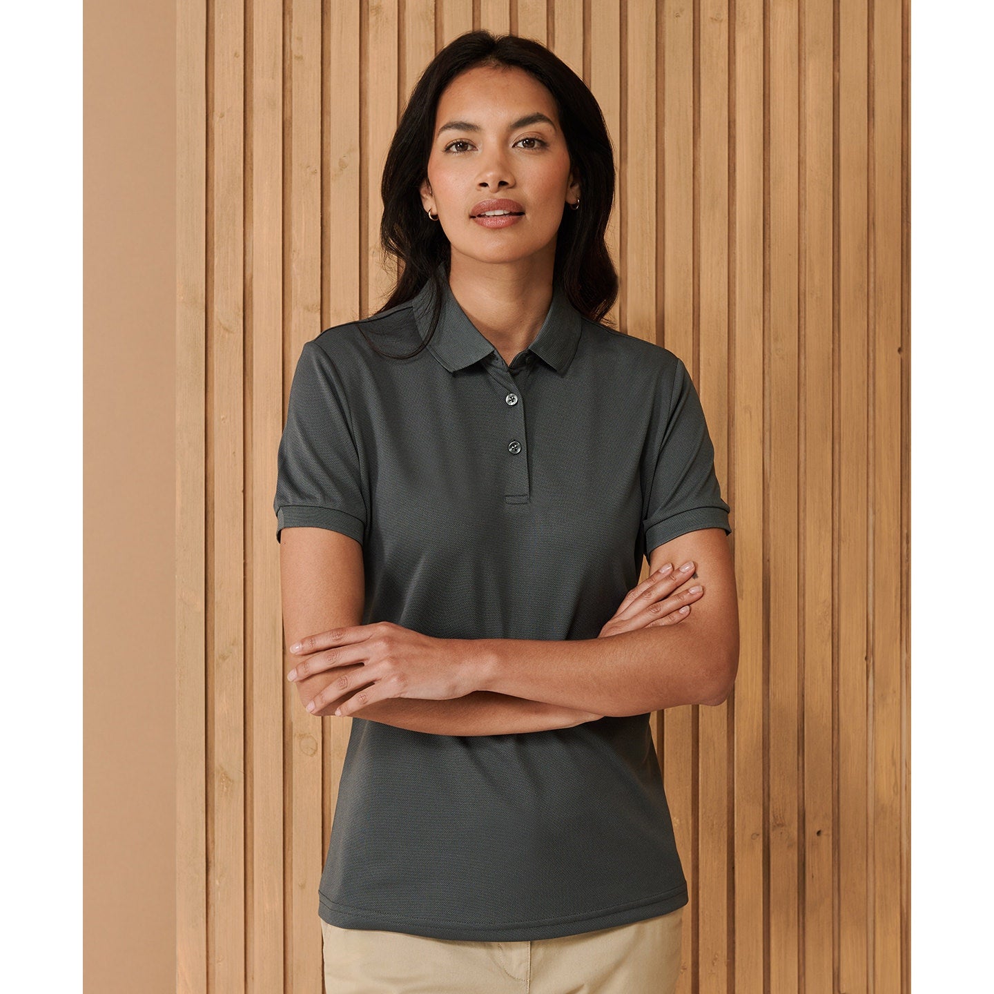 Henbury Women's Recycled Polyester Polo Shirt