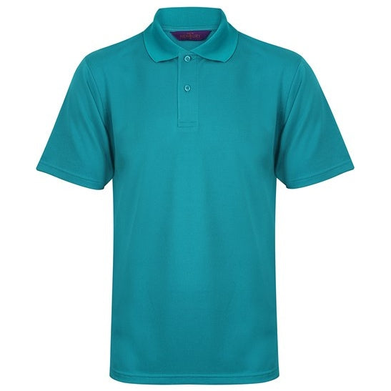 Henbury Coolplus® Polo Shirt - Bright Jade