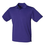 Henbury Coolplus® Polo Shirt - Bright Purple
