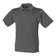 Henbury Coolplus® Polo Shirt - Charcoal Grey