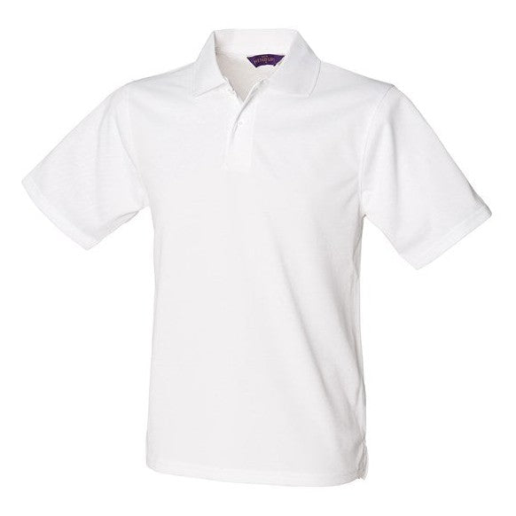 Henbury Coolplus® Polo Shirt - White*