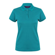 Henbury Women's Coolplus® Polo Shirt - Bright Jade