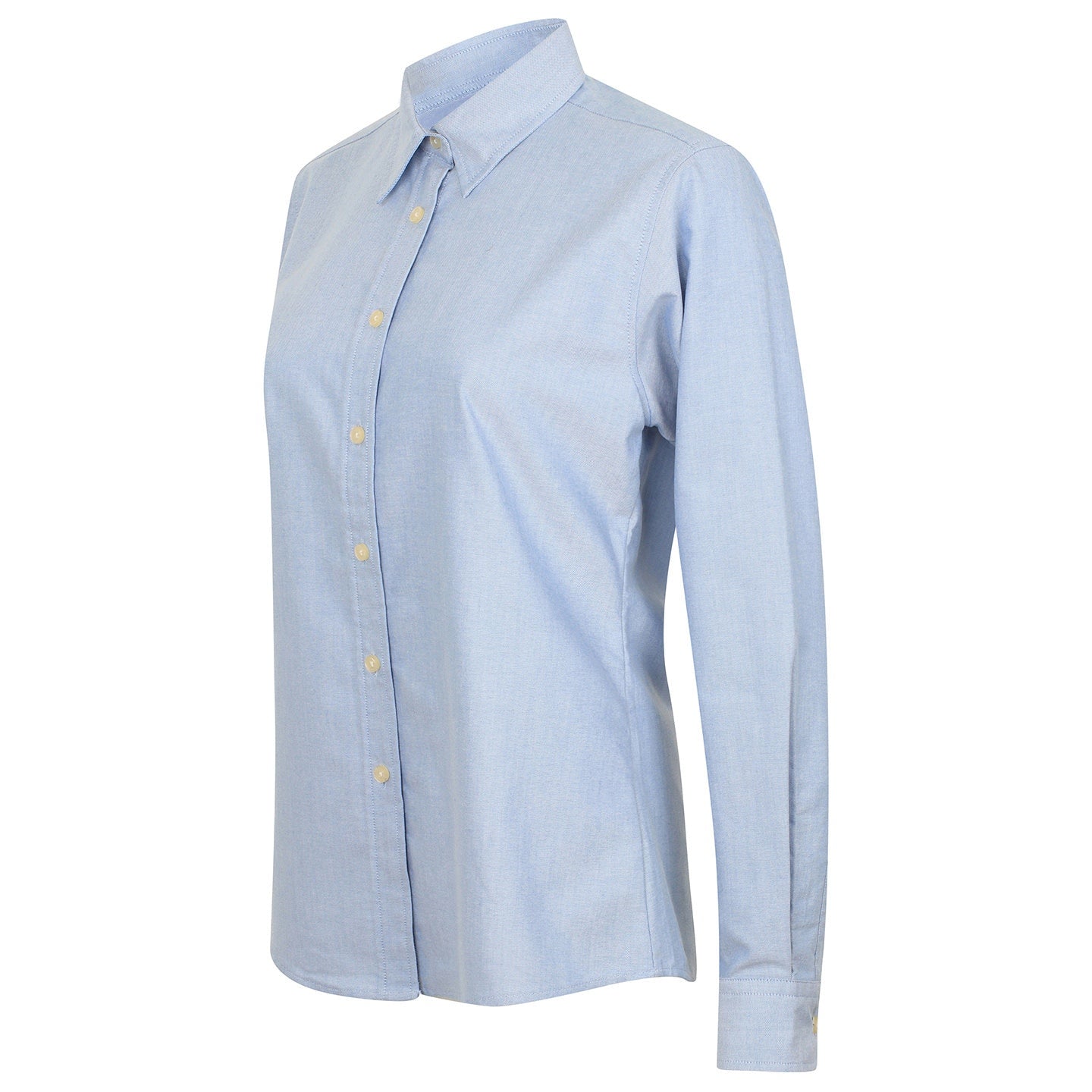 Henbury Women's Classic Long Sleeve Oxford Shirt