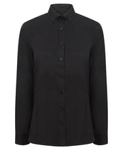 Henbury Women's Modern Long Sleeve Oxford Shirt