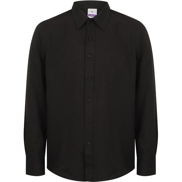 Henbury Wicking Antibacterial Long Sleeve Shirt