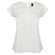 Henbury Women's Pleat Front Short Sleeve Blouse
