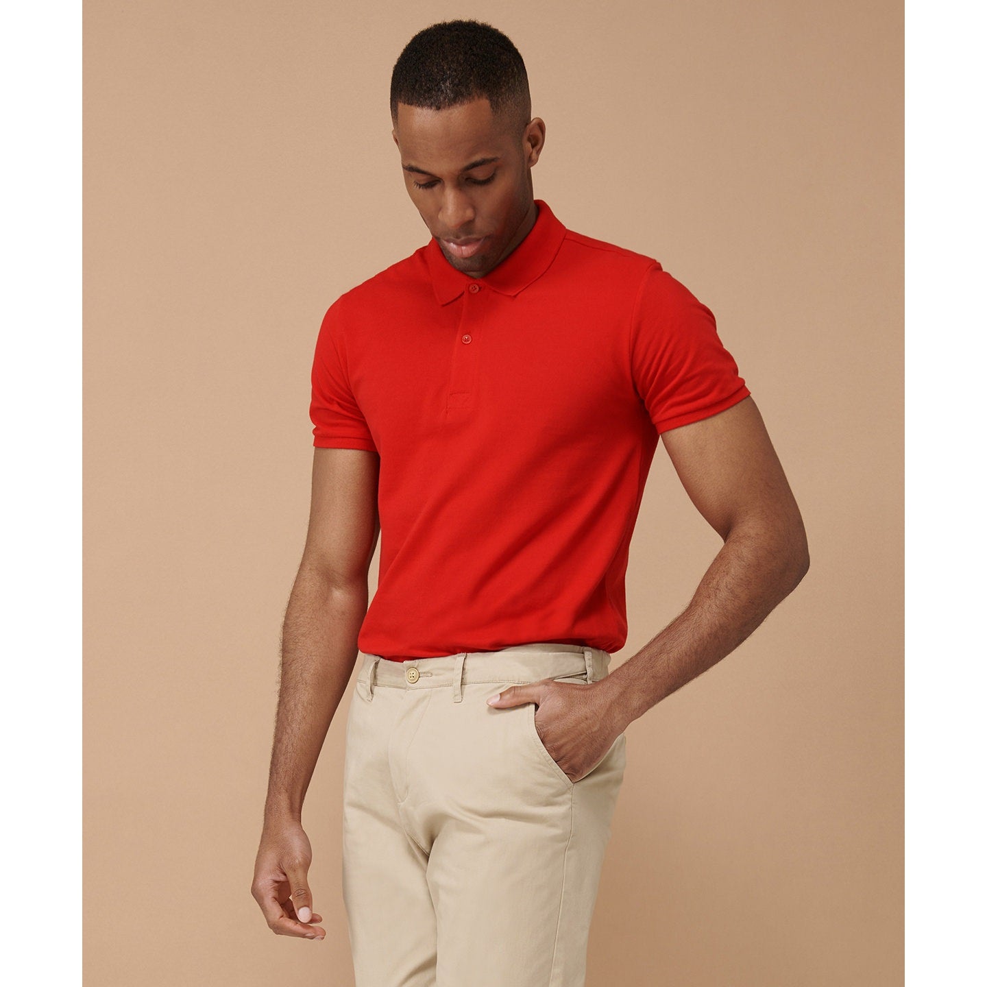 Henbury Stretch Chinos With Flex Waistband