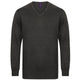 Henbury 12 Gauge V-Neck Jumper