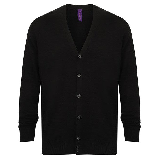 Henbury V-Button Cardigan