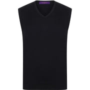 Henbury Sleeveless V-Neck Jumper