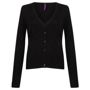 Henbury Women's V-Neck Cardigan