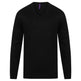 Henbury Cashmere Touch Acrylic V-Neck Jumper