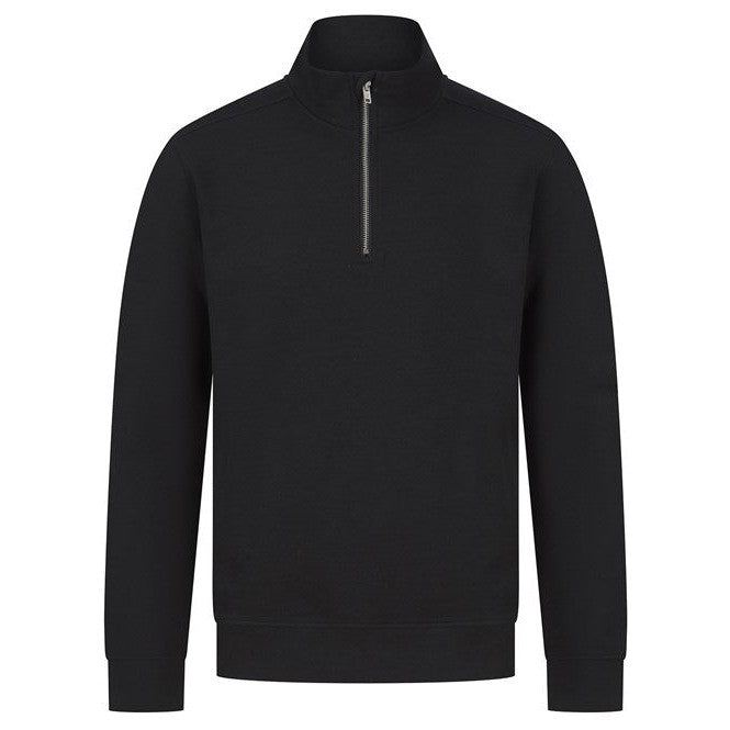 Henbury Unisex Sustainable ¼-Zip Sweatshirt