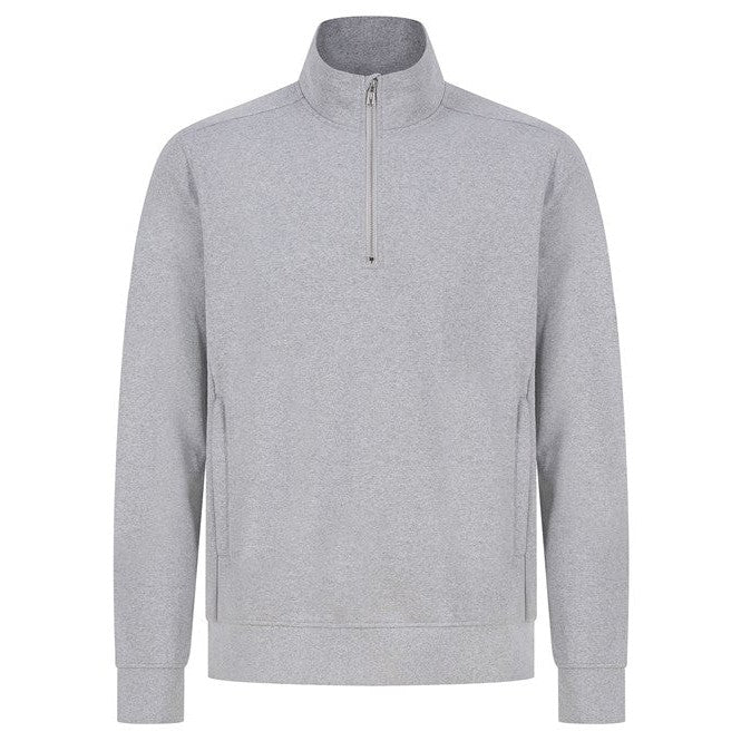 Henbury Unisex Sustainable ¼-Zip Sweatshirt