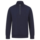Henbury Unisex Sustainable ¼-Zip Sweatshirt