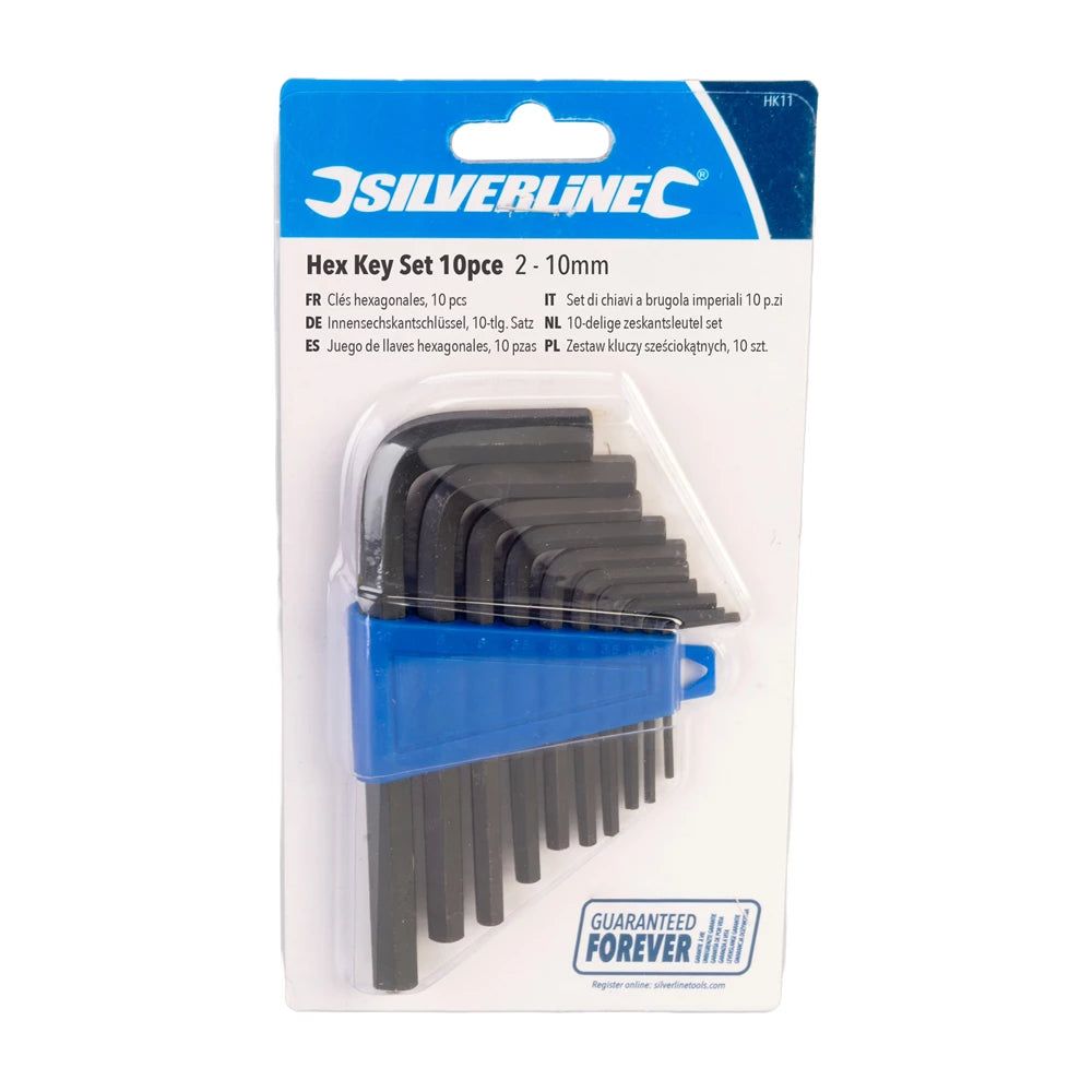 Silverline Hex Key Set 10pce