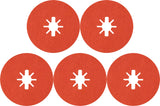 Bosch Professional Expert R782 Prisma Ceramic X-LOCK Fibre Disc - 115mm, G36, 5-pc, 22.23mm