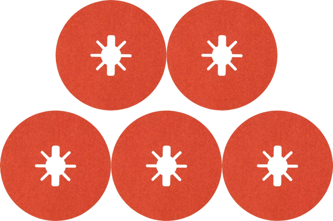 Bosch Professional Expert R782 Prisma Ceramic X-LOCK Fibre Disc 125mm, G80