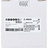 Bosch Professional X-LOCK Fibre Disc R780 - Best for Metal + Inox - 115 x 22.23 mm, G60