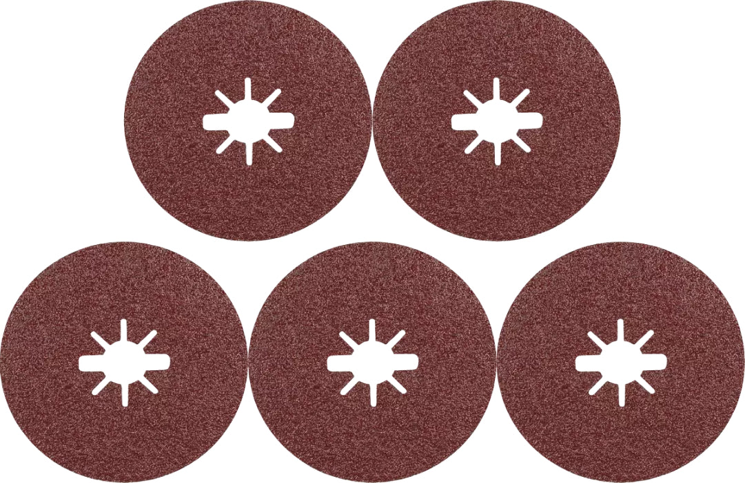 Bosch Professional Expert R781 Prisma Ceramic X-LOCK Fibre Disc - 125mm, G80, 5-pc