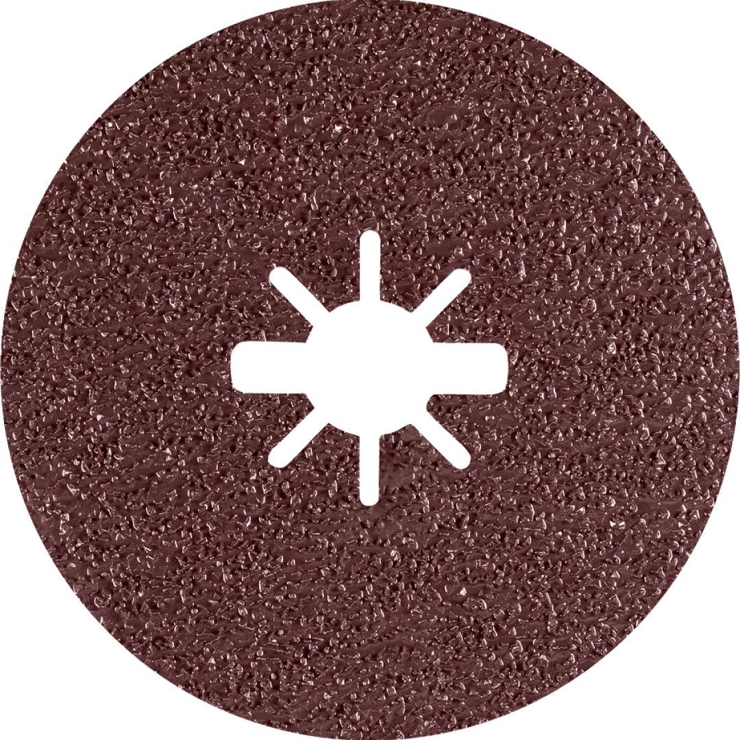 Bosch Professional Expert X-LOCK Prisma Ceramic Fibre Disc, R781 Metal - 125mm, 22.23mm, G36