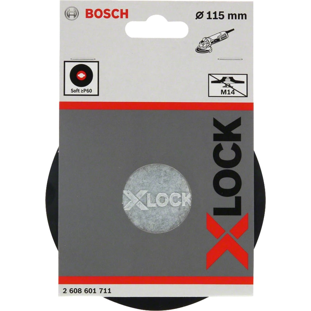 Bosch Professional X-LOCK Backing Pad Soft - 115mm, 13,300 RPM