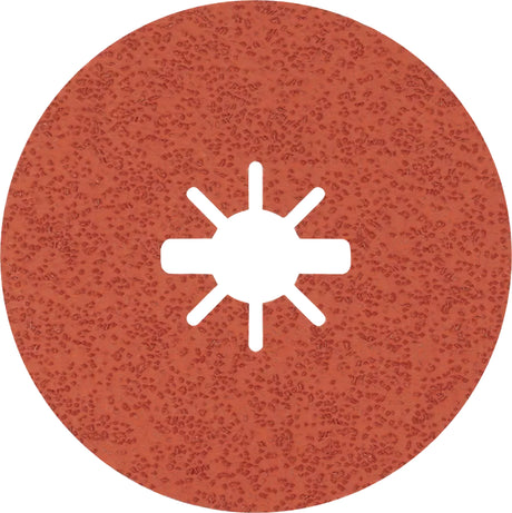 Bosch Professional Expert R782 Prisma Ceramic X-LOCK Fibre Disc - 115mm, G36, 5-pc, 22.23mm