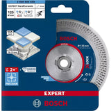 Bosch Professional HardCeramic X-LOCK Diamond Cutting Disc - 125mm x 22.23mm x 1.6mm x 10mm