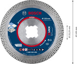 Bosch Professional HardCeramic X-LOCK Diamond Cutting Disc - 125mm x 22.23mm x 1.6mm x 10mm