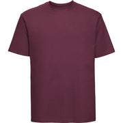 Russell Europe Super Ringspun Classic T-Shirt - Burgundy