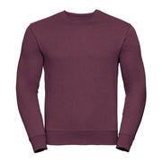 Russell Europe Set-In Sleeve Sweatshirt - Burgundy